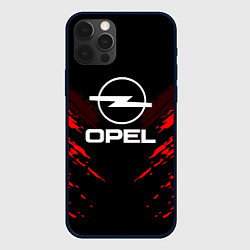 Чехол для iPhone 12 Pro Opel: Red Anger, цвет: 3D-черный