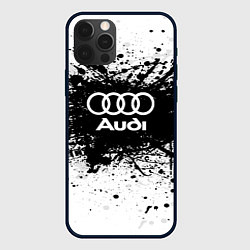 Чехол iPhone 12 Pro Audi: Black Spray