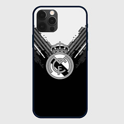 Чехол iPhone 12 Pro FC Real Madrid: Black Style
