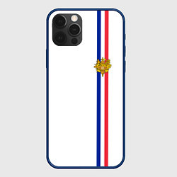 Чехол iPhone 12 Pro Франция: лента с гербом