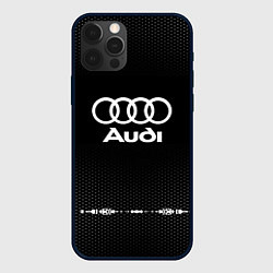 Чехол iPhone 12 Pro Audi: Black Abstract