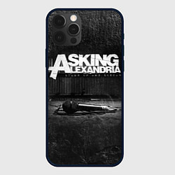 Чехол iPhone 12 Pro Asking Alexandria: Black Micro