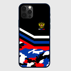 Чехол iPhone 12 Pro Россия: Камуфляж