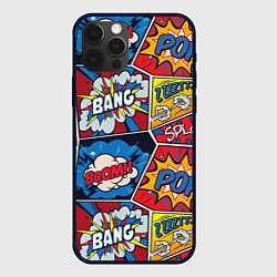 Чехол iPhone 12 Pro Pop art pattern