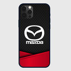 Чехол iPhone 12 Pro Mazda: Grey Carbon