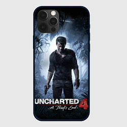 Чехол для iPhone 12 Pro Uncharted 4: A Thief's End, цвет: 3D-черный