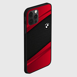 Чехол для iPhone 12 Pro BMW Sport, цвет: 3D-черный — фото 2