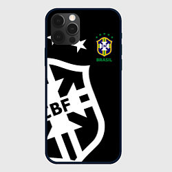 Чехол для iPhone 12 Pro Brazil Team: Exclusive, цвет: 3D-черный