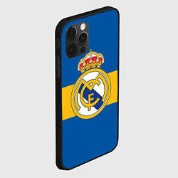 Чехол для iPhone 12 Pro Реал Мадрид, цвет: 3D-черный — фото 2