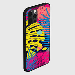 Чехол для iPhone 12 Pro Тропическая мода, цвет: 3D-черный — фото 2