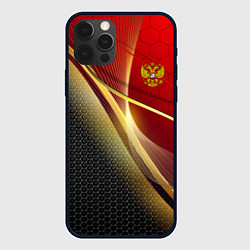 Чехол iPhone 12 Pro RUSSIA SPORT: Gold Collection
