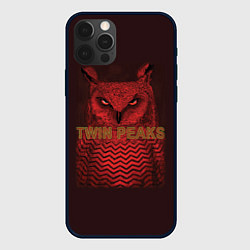 Чехол для iPhone 12 Pro Twin Peaks: Red Owl, цвет: 3D-черный