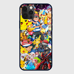 Чехол iPhone 12 Pro Pokemon Bombing