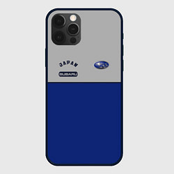 Чехол для iPhone 12 Pro Subaru Style, цвет: 3D-черный