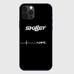 Чехол для iPhone 12 Pro Skillet Awake, цвет: 3D-черный