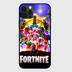 Чехол для iPhone 12 Pro Fortnite: Battle Royale, цвет: 3D-черный