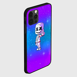 Чехол для iPhone 12 Pro Marshmello: Spaceman, цвет: 3D-черный — фото 2