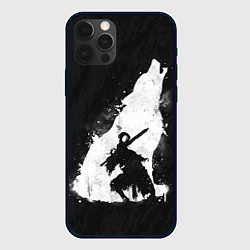 Чехол для iPhone 12 Pro Dark Souls: Howling Wolf, цвет: 3D-черный
