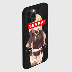 Чехол для iPhone 12 Pro Senpai Baby, цвет: 3D-черный — фото 2