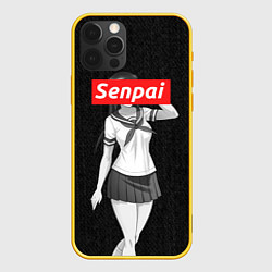Чехол iPhone 12 Pro Senpai: School Girl