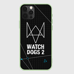 Чехол iPhone 12 Pro Watch Dogs 2: Tech Geometry