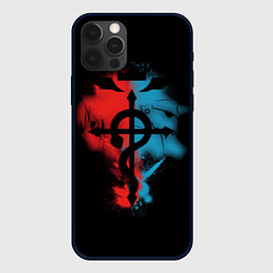 Чехол для iPhone 12 Pro Стальной алхимик, цвет: 3D-черный