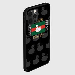 Чехол для iPhone 12 Pro GUSSI: Little Style, цвет: 3D-черный — фото 2