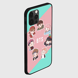 Чехол для iPhone 12 Pro BTS Boys, цвет: 3D-черный — фото 2