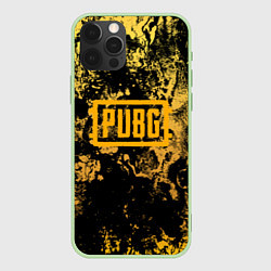 Чехол iPhone 12 Pro PUBG: Yellow Marble