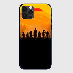 Чехол iPhone 12 Pro Red Dead Redemption: Orange Sun