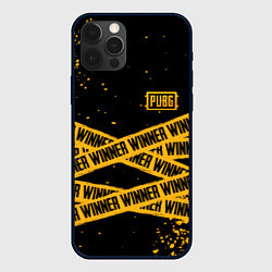 Чехол для iPhone 12 Pro PUBG: Only Winner, цвет: 3D-черный