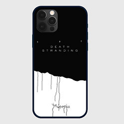 Чехол iPhone 12 Pro Death Stranding: Black & White