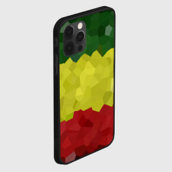 Чехол для iPhone 12 Pro Эфиопия, цвет: 3D-черный — фото 2