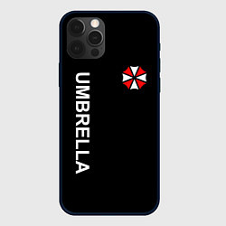 Чехол для iPhone 12 Pro UMBRELLA CORP, цвет: 3D-черный