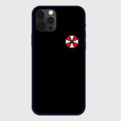 Чехол для iPhone 12 Pro UMBRELLA CORP, цвет: 3D-черный