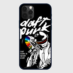 Чехол для iPhone 12 Pro Daft Punk: Our work is never over, цвет: 3D-черный