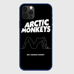 Чехол для iPhone 12 Pro Arctic Monkeys: Do i wanna know?, цвет: 3D-тёмно-синий