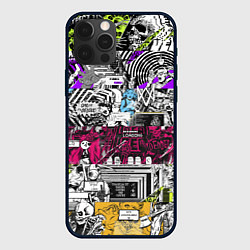 Чехол iPhone 12 Pro Watch Dogs: Pattern