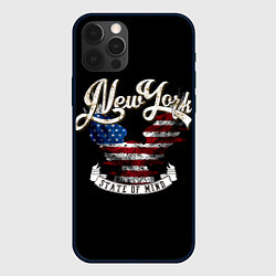 Чехол iPhone 12 Pro New York, state of mind