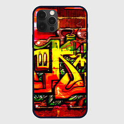 Чехол iPhone 12 Pro Red Graffiti