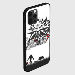 Чехол для iPhone 12 Pro The Witcher 3: Wild Hunt, цвет: 3D-черный — фото 2