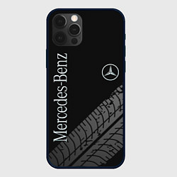 Чехол для iPhone 12 Pro Mercedes AMG: Street Style, цвет: 3D-черный