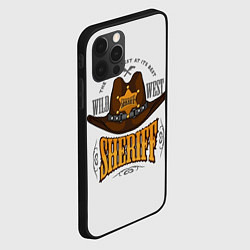 Чехол для iPhone 12 Pro Sheriff - wild west, цвет: 3D-черный — фото 2