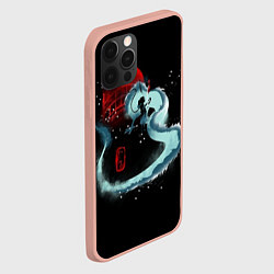 Чехол для iPhone 12 Pro Унесенные Призраками, цвет: 3D-светло-розовый — фото 2
