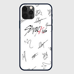 Чехол iPhone 12 Pro STRAY KIDS АВТОГРАФЫ