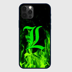 Чехол iPhone 12 Pro L letter flame