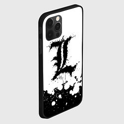 Чехол для iPhone 12 Pro L letter snow, цвет: 3D-черный — фото 2