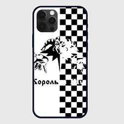 Чехол для iPhone 12 Pro Король и Шут, цвет: 3D-черный