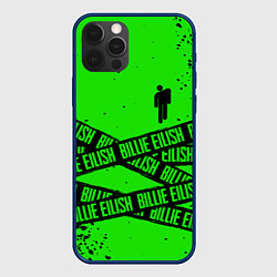 Чехол iPhone 12 Pro BILLIE EILISH: Green & Black Tape