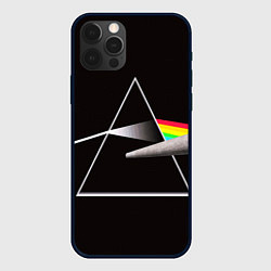 Чехол для iPhone 12 Pro PINK FLOYD, цвет: 3D-черный